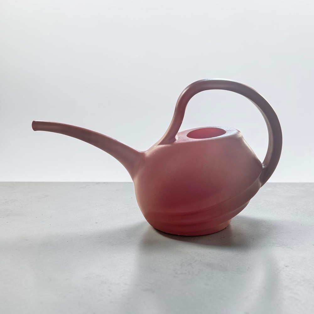 Garden Treasures Vintage Red Plastic Indoor Watering Can 1.5L 0.4 Gal